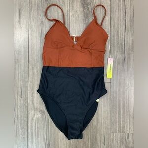 Summersalt swimsuit one piece the wave amber and sea urchin sz 4